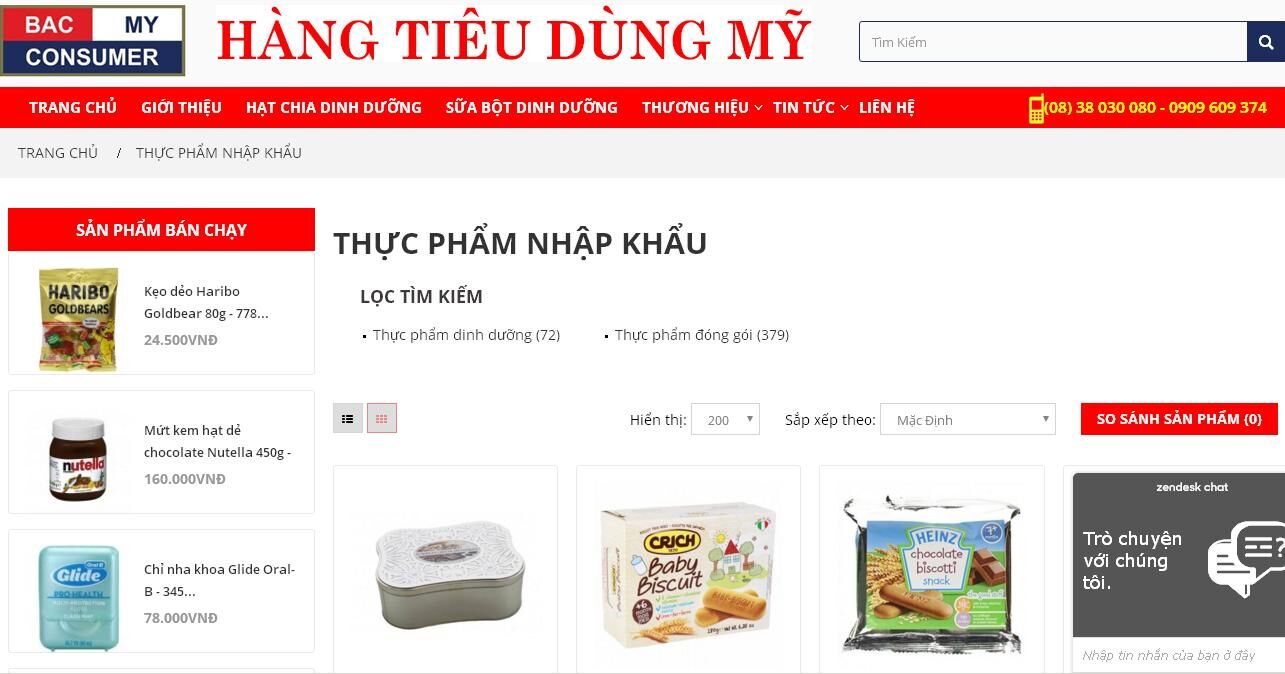 Bắc Mỹ shop cung cấp hàng Mỹ chính hãng, giá cạnh tranh