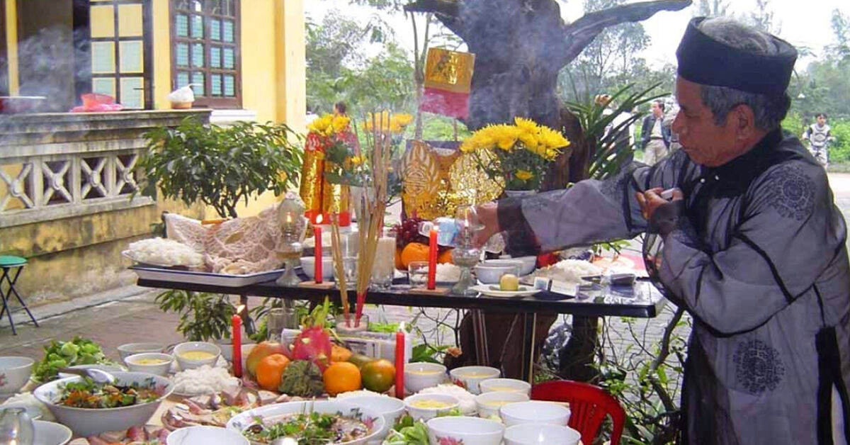 Bài cúng tất niên cuối năm ngoài trời chính xác nhất