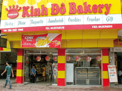 Cửa hàng phân phối bánh kẹo Kinh Đô Bakery