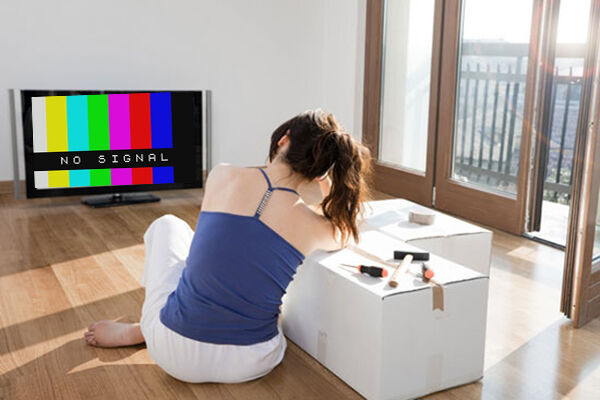 Bạn cần làm gì khi tivi không có tín hiệu?