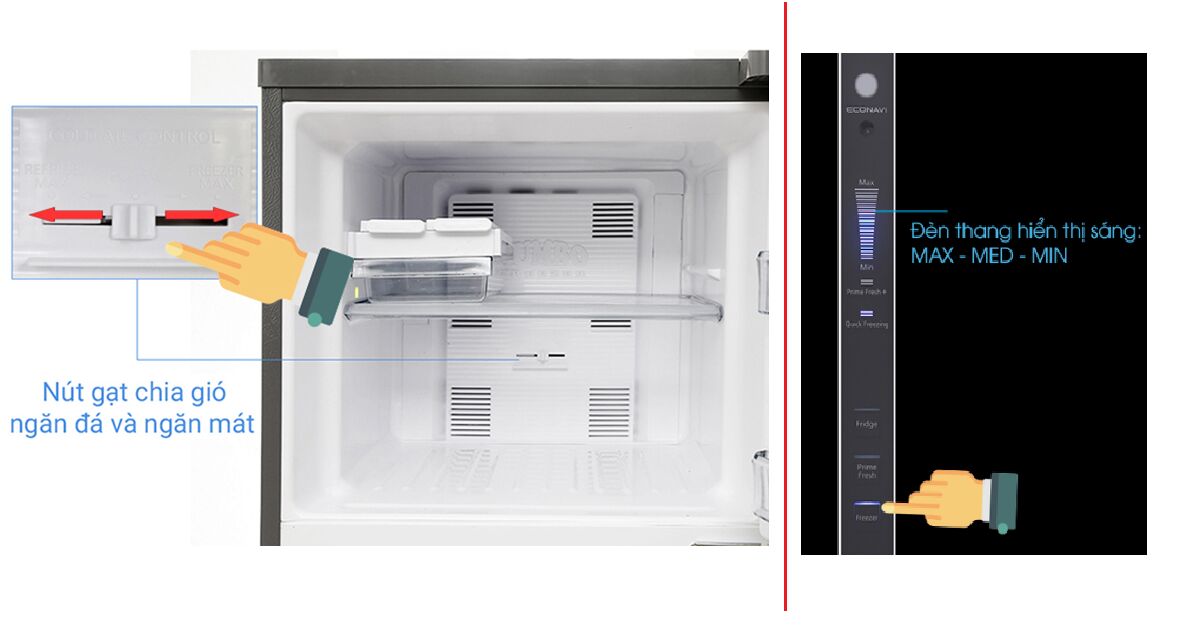 Bạn đã biết cách điều chỉnh nhiệt độ ngăn đá tủ lạnh Panasonic sao cho phù hợp nhất chưa?