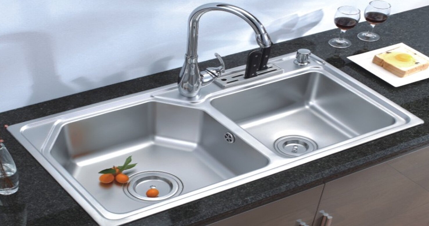 Bảng giá chậu rửa bát inox 2 hố cập nhật tháng 4/2017