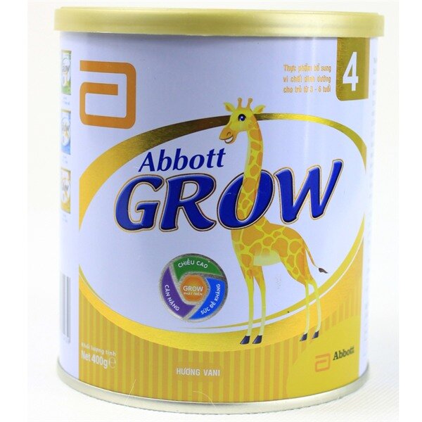 Bảng giá sữa bột Abbott Grow mới nhất cập nhật tháng 5/2016