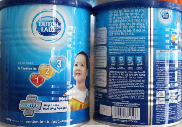 Bàng giá sữa bột Cô gái Hà Lan mới nhất cập nhật tháng 11/2016