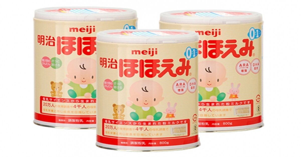 Bảng giá sữa bột Meiji cập nhật tháng 6/2018