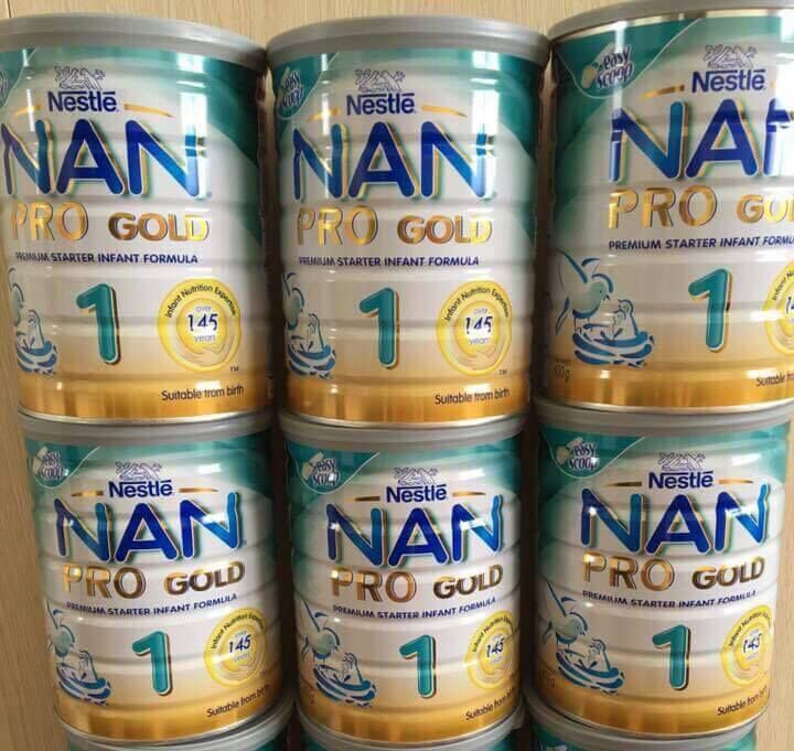 Bảng giá sữa bột Nestle Nan chính hãng cập nhật tháng 8/2017