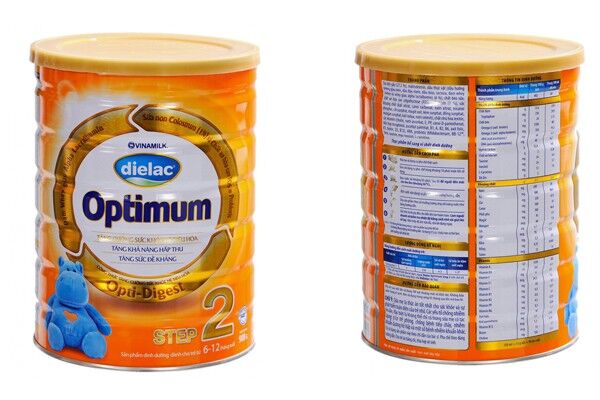 Bảng giá sữa bột Vinamilk Dielac Optimum cập nhật tháng 1/2017