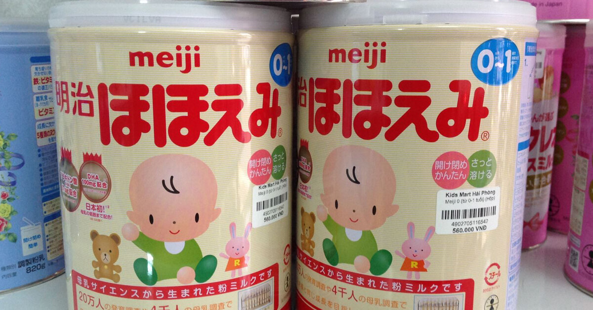 Bảng giá sữa Meiji cập nhật mới nhất tháng 2/2019