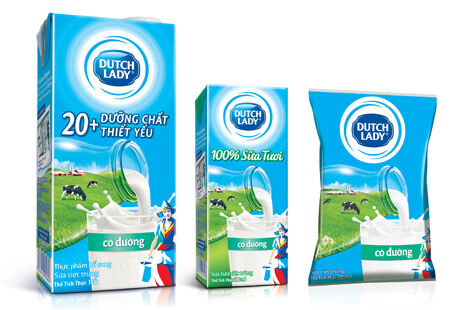 Bảng giá sữa tươi Dutch Lady (Cô gái Hà Lan) mới nhất (cập nhật tháng 9/2015)