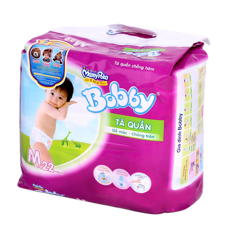 Bảng giá tã quần Bobby cập nhật mới nhất (4/2017)