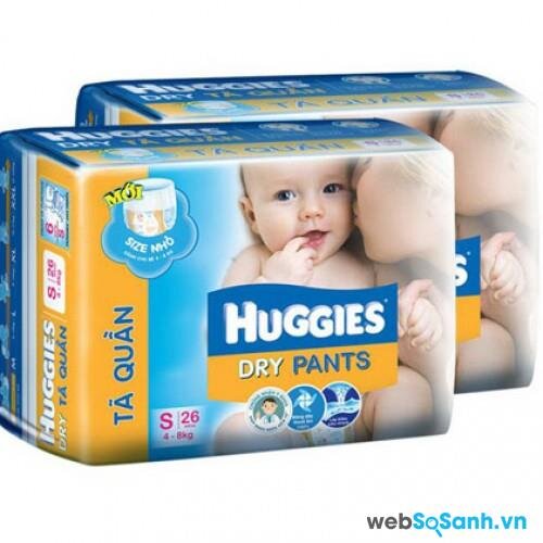 Bảng giá tã quần Huggies mới nhất cập nhật tháng 3/2016
