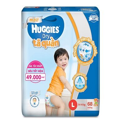 Bảng giá tã quần Huggies mới nhất (11/2017)