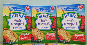 Bảng giá thực phẩm ăn dặm Heinz cập nhật tháng 1/2018