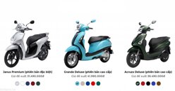 Bảng giá xe máy Yamaha cập nhật tháng 10/2018