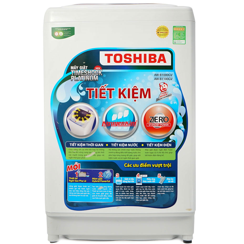 Bảng mã lỗi trên máy giặt Toshiba cửa trước, cửa trên (cập nhật các model 2019)