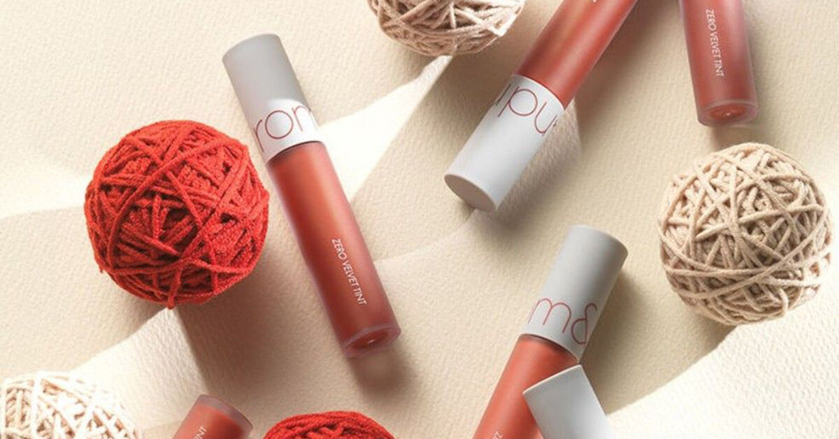 Bảng màu son kem Romand Zero Velvet Tint đầy đủ, mới nhất