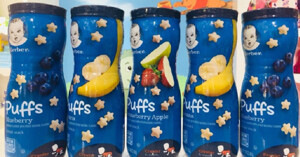 Bánh ăn dặm Gerber có mấy loại? Loại nào ngon nhất?