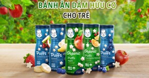 Bánh ăn dặm Gerber Organic có tốt không?