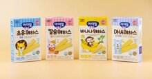 Bánh ăn dặm Ildong Hàn Quốc có những loại nào?
