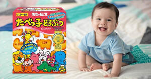 Bánh ăn dặm Nhật cho bé 6 tháng nào đáng mua nhất?