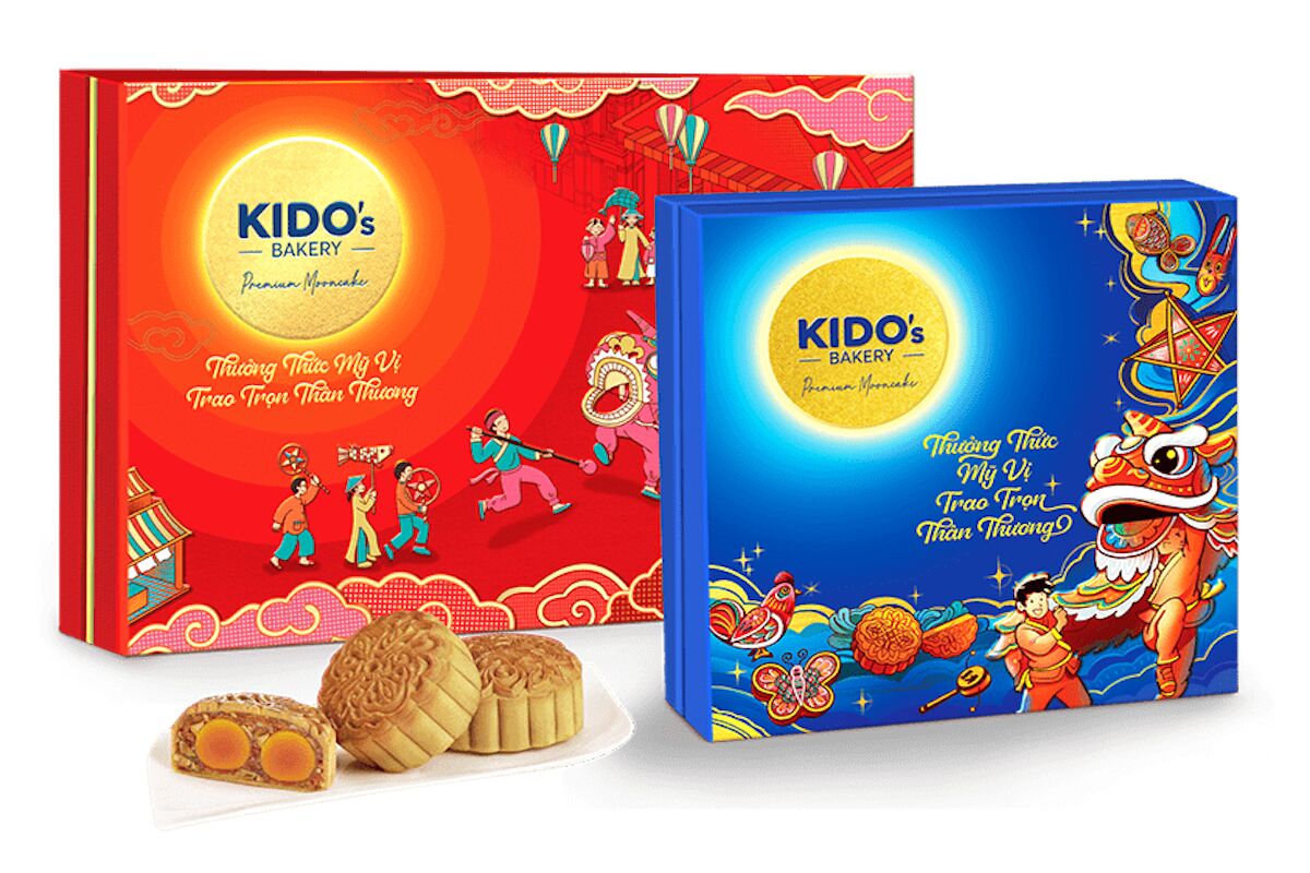 Bánh Trung thu KIDO 2024: Sự hòa quyện giữa hương vị truyền thống và hiện đại