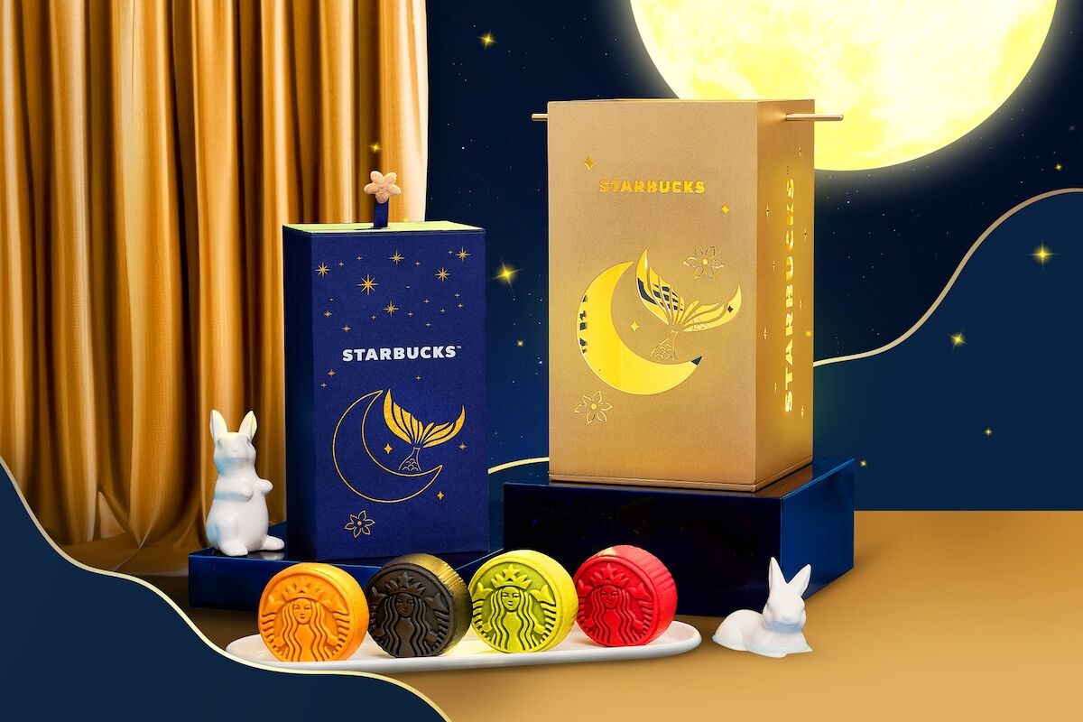 Bánh Trung thu Starbucks 2025 trọn vẹn mùa trăng, đậm vị yêu thương