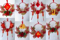 Bật mí 5 cách làm vòng trang trí Tết Giáp Thìn 2024