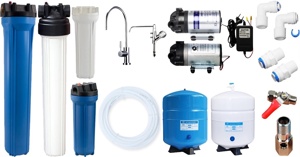 Bật mí các phụ kiện máy lọc nước cần thiết nhất trong máy lọc nước RO