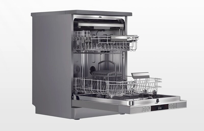 Máy rửa bát 14 bộ Hafele HDW-F602TS 535.29.551 giá rẻ bất ngờ, chất lượng chuẩn châu Âu