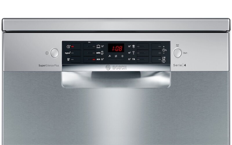 Máy rửa bát Bosch SMS46MI07E Serie 4 thiết kế sang trọng, vận hành êm ái