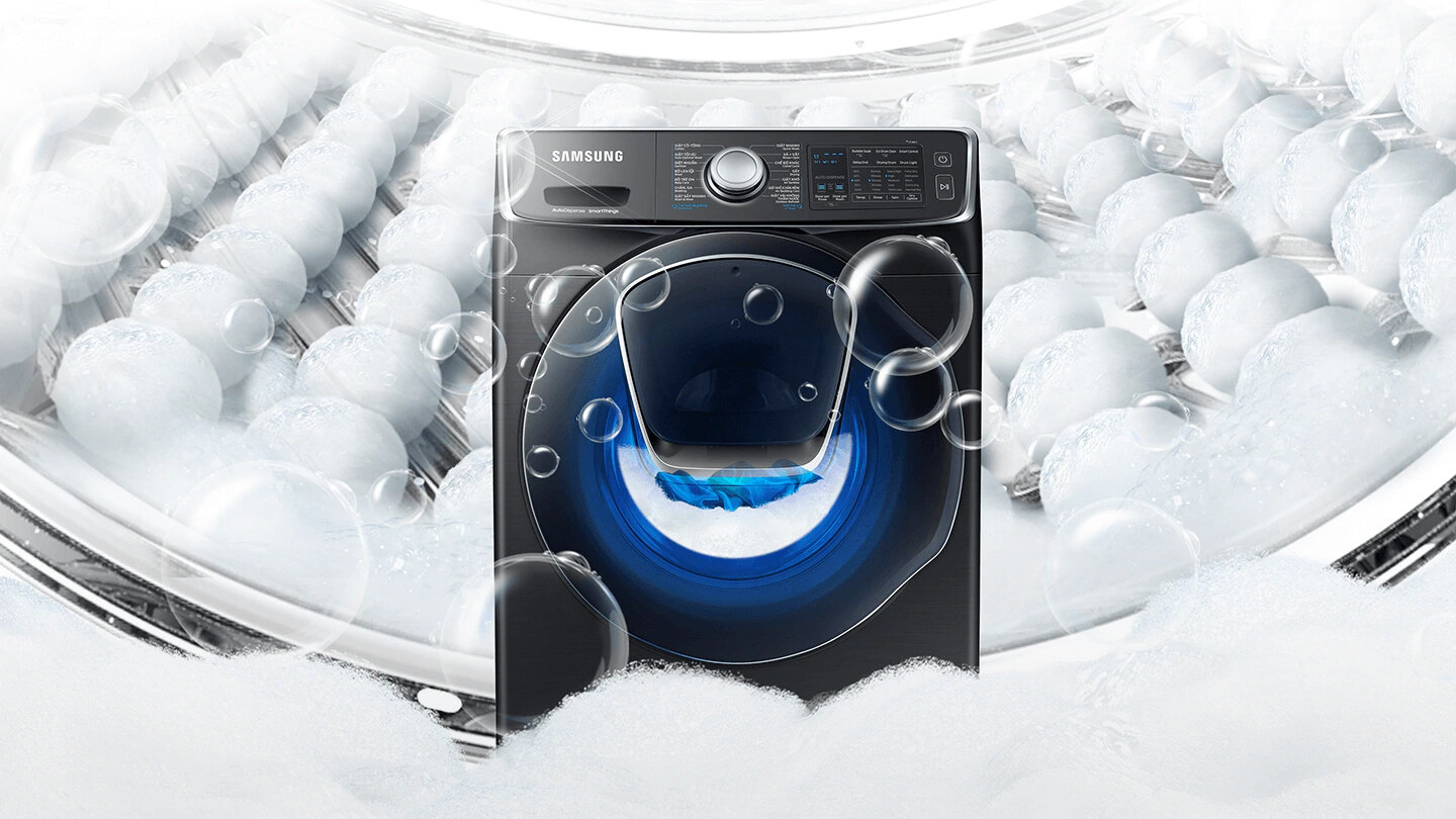 Tìm hiểu công nghệ máy giặt sấy Samsung