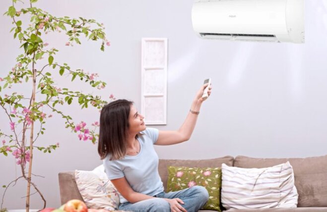 Máy lạnh Aqua 1hp AQA-KCR9PA lọc không khí tốt