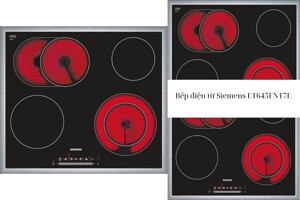 Bếp điện Siemens ET645FN17E thiết kế đẹp mắt, tính năng hiện đại