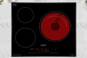 Bếp điện từ Kaff KF-S48QH sở hữu thiết kế tinh tế và tính năng tiện ích