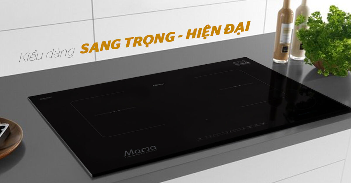 Bếp đôi điện từ Sunhouse Mama MMB-02I - Bếp từ đa năng cho không gian bếp ngày nay