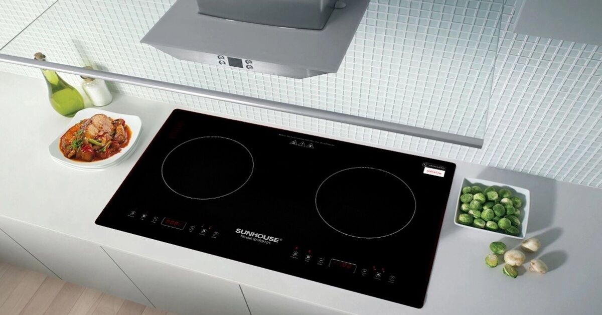 Bếp đôi điện từ Sunhouse SHB9101 - mẫu bếp cực hot hiện nay