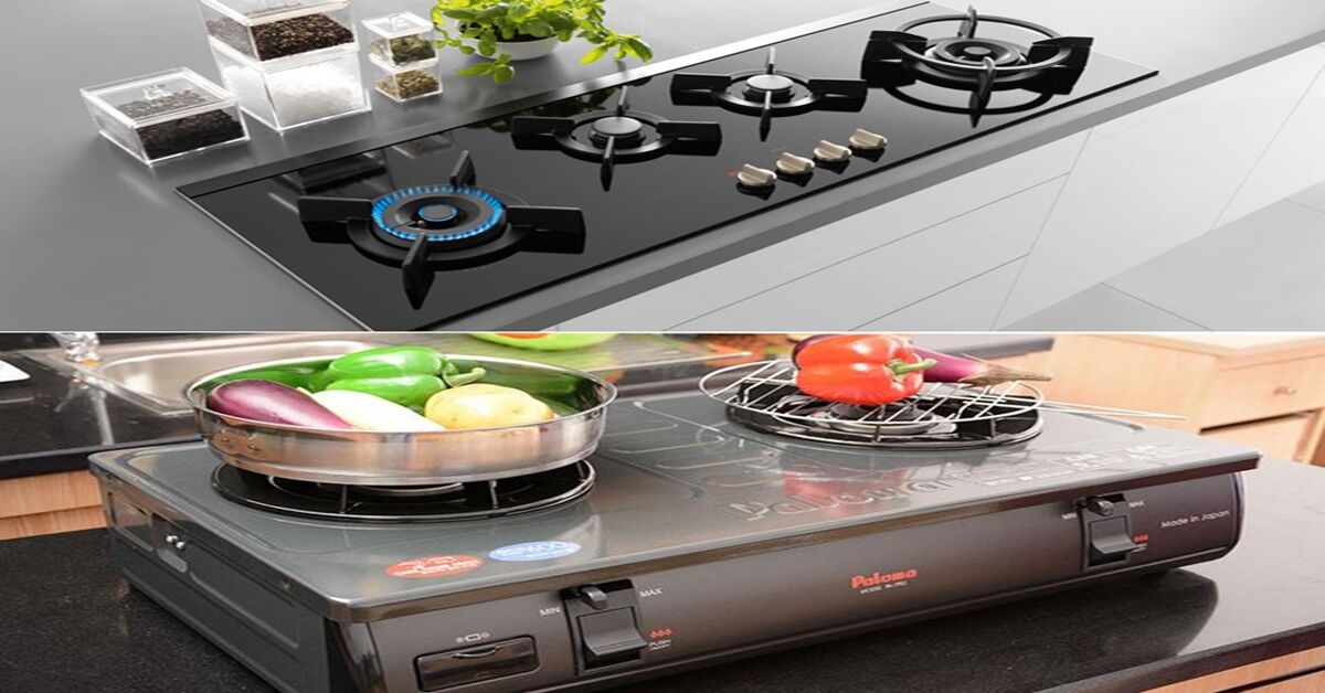 Bếp gas âm khác bếp gas dương như thế nào ?