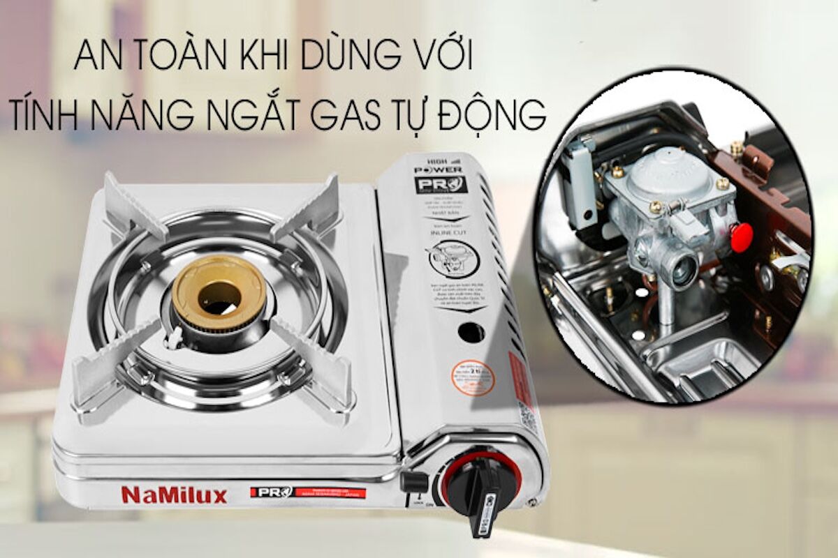 Bếp gas đơn Namilux NH-P3031AS thích hợp du lịch, cắm trại và picnic