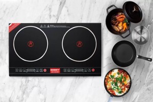 Bếp hồng ngoại Sanaky SNK202HGW sự kết hợp hoàn hảo giữa thiết kế và hiệu suất