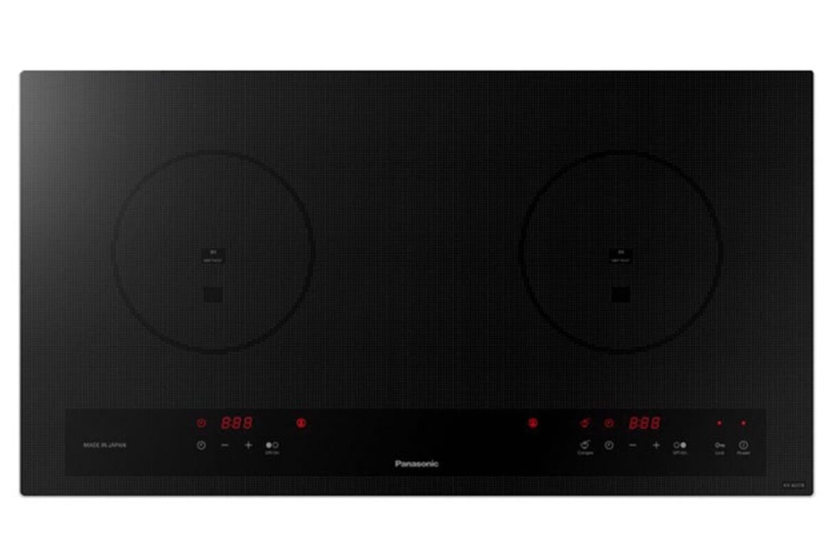 Bếp từ 2 vùng nấu Panasonic KY-A227EKRA giảm nửa giá, chất Nhật bền bỉ "nồi đồng cối đá"