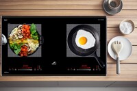 Bếp từ âm 2 vùng nấu Bauer BE-358SA công suất nấu nướng mạnh mẽ, giá cả hợp lý