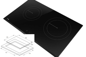 Bếp từ âm 2 vùng nấu Fagor 3IF-72A1S thiết kế tinh tế, tính năng hiện đại