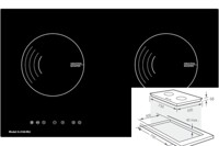 Bếp từ âm 2 vùng nấu Giovani G-2168 MLI đáng đồng tiền cho căn bếp hiện đại