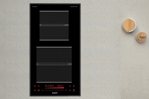 Bếp từ âm 2 vùng nấu Kaff KF-H33DIS thiết kế hiện đại, tính năng ưu Việt