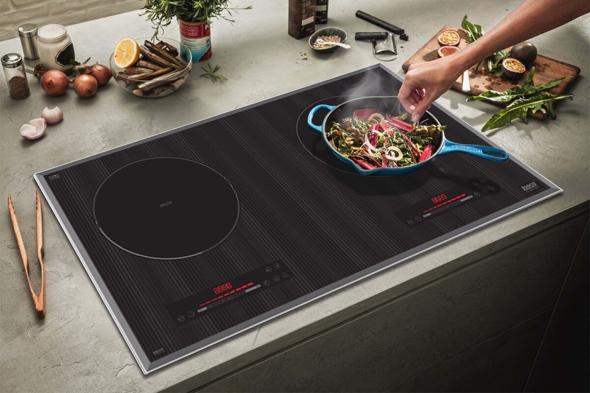 Bếp từ âm 2 vùng nấu Lorca LCI-866 pro thiết kế hiện đại, tính năng nổi bật