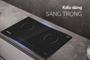 Bếp từ âm 2 vùng nấu Sunhouse SHB9005-EC: Sự kết hợp hoàn hảo giữa thiết kế và công năng