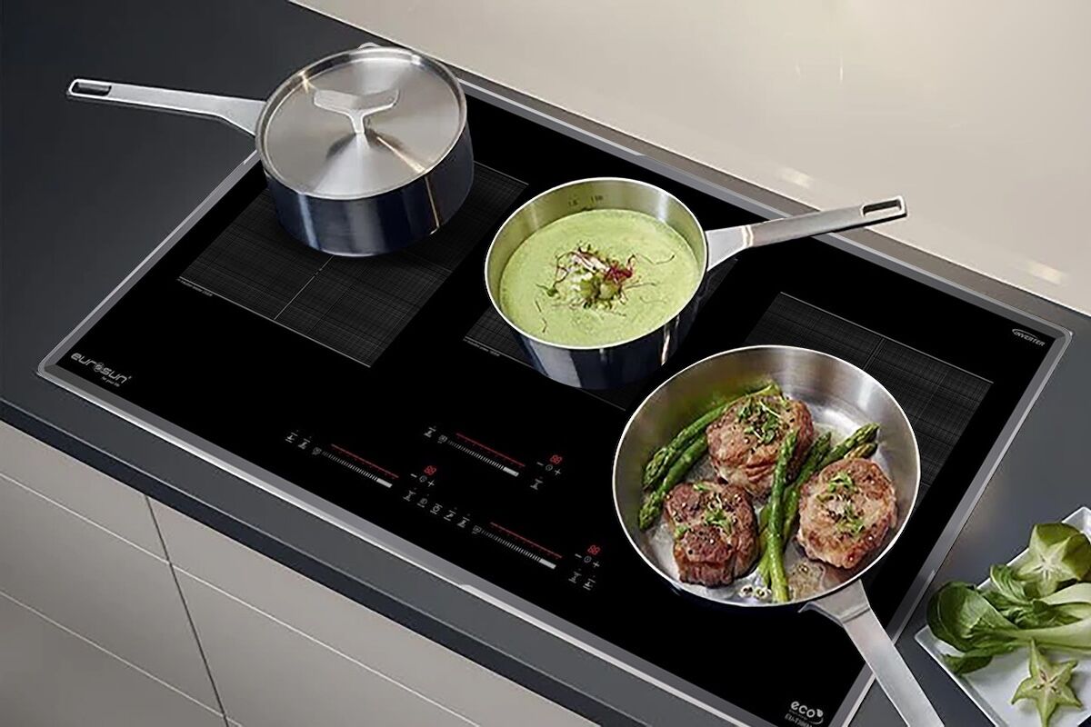 Bếp từ âm 3 vùng nấu Eurosun EU-T386Max đỉnh cao công nghệ nấu nướng