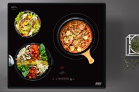 Bếp từ âm 3 vùng nấu Lorca LCI-360 trải nghiệm vượt trội, nấu ăn nhanh và an toàn