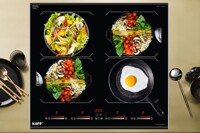 Bếp từ âm 4 vùng nấu Kaff KF-HGEM919 tiện nghi, đẳng cấp cho mọi gia đình