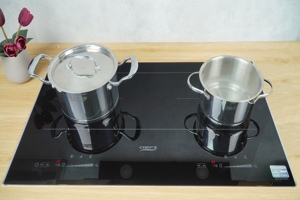 Bếp từ đôi Chefs EH-DIH663 thiết kế hiện đại, tính năng nổi bật